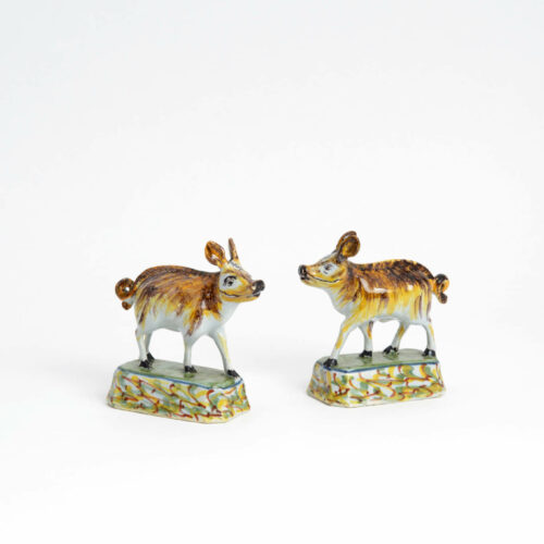 Antique Polychromes Wild Boars