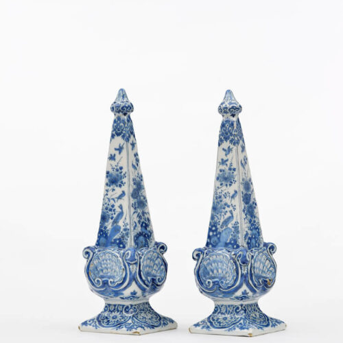 Delftware Obelisks Ceramic