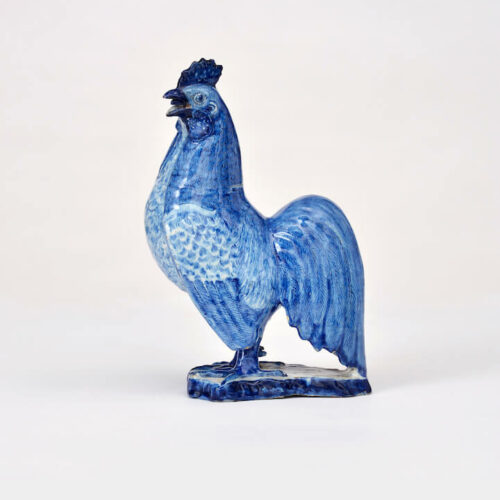 Dutch Delftware Antique Cockerel