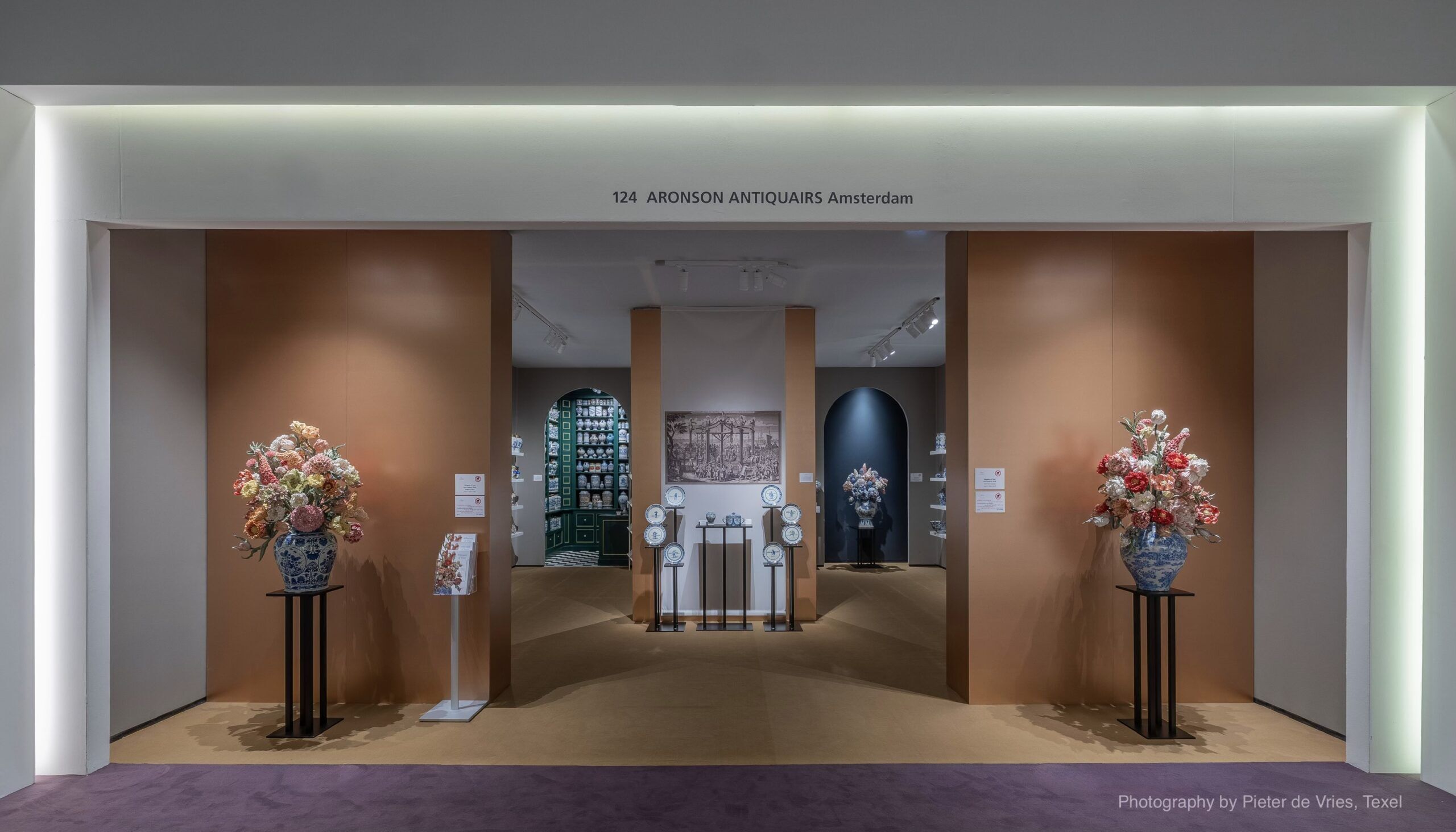 Frontal view of stand at TEFAF Maastricht 2026 Frontal view of stand at TEFAF Maastricht 2026